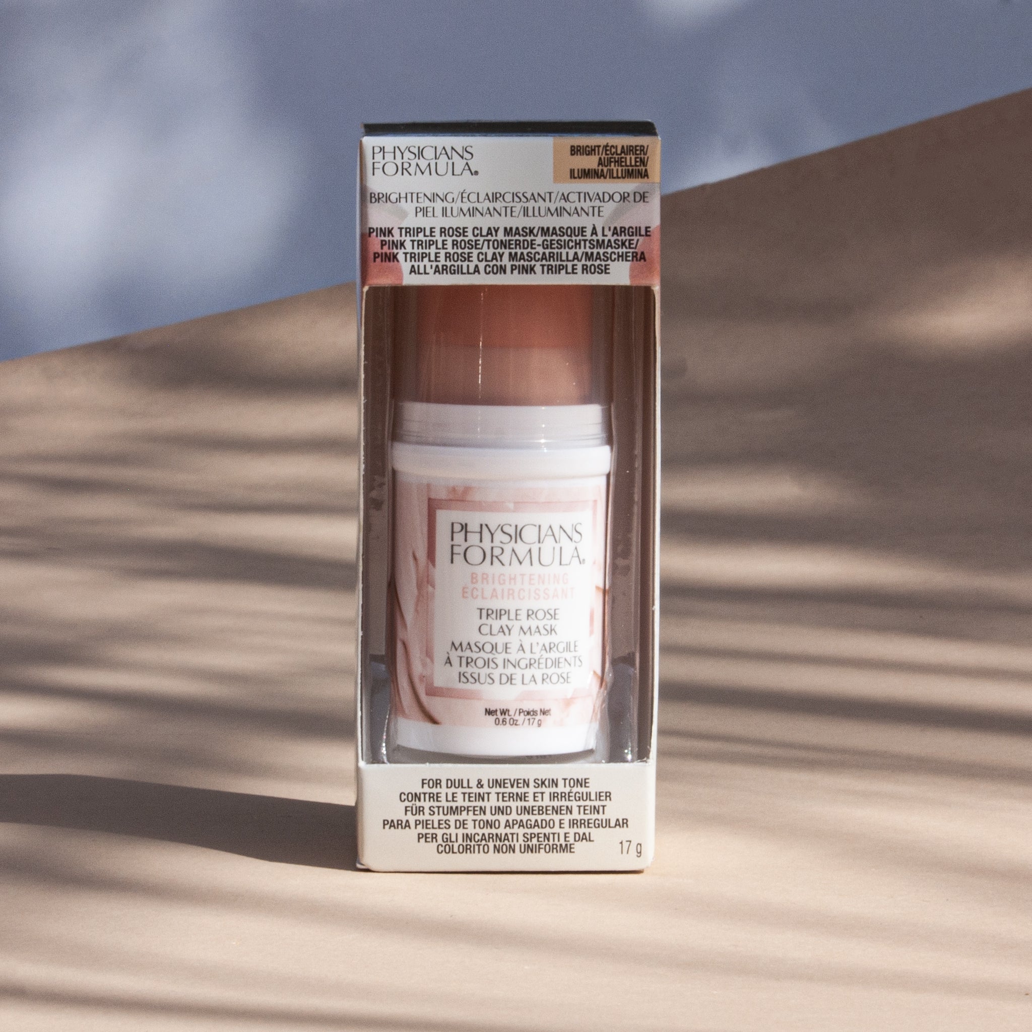 Brightening Pink Triple Rose Clay Mask