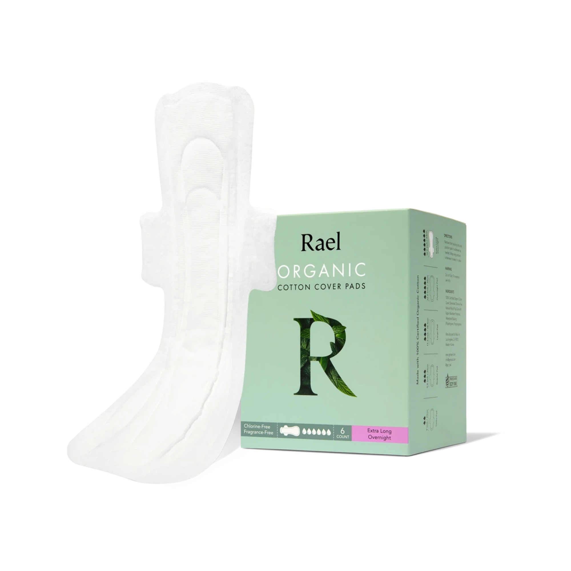 Rael Organic Reusable Cloth Pads - Thin Cloth Pads, Leak Free, Washing  Machine Safe, Menstrual Pads, Set of 3 (Regular) : Buy Online at Best Price  in KSA - Souq is now : Health